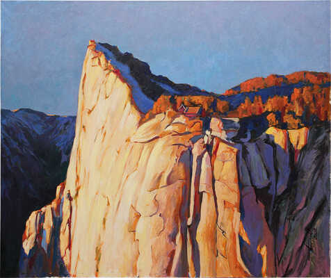 Беглов Александр Иванович. Вершина горы Хуашань. Китай